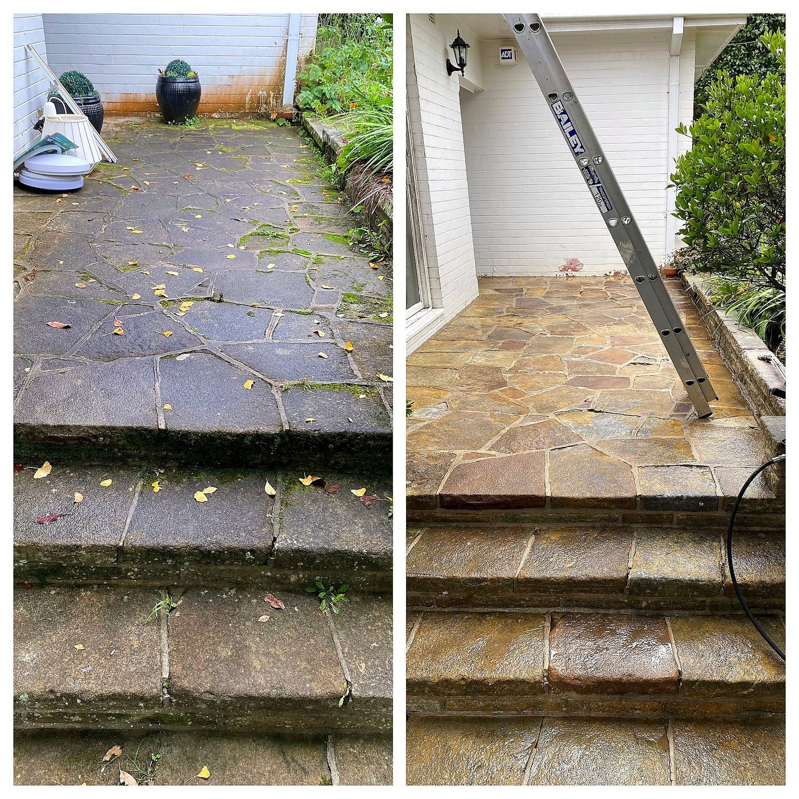 Stone Patio & Steps