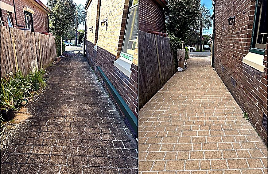 Side Path — Before & After