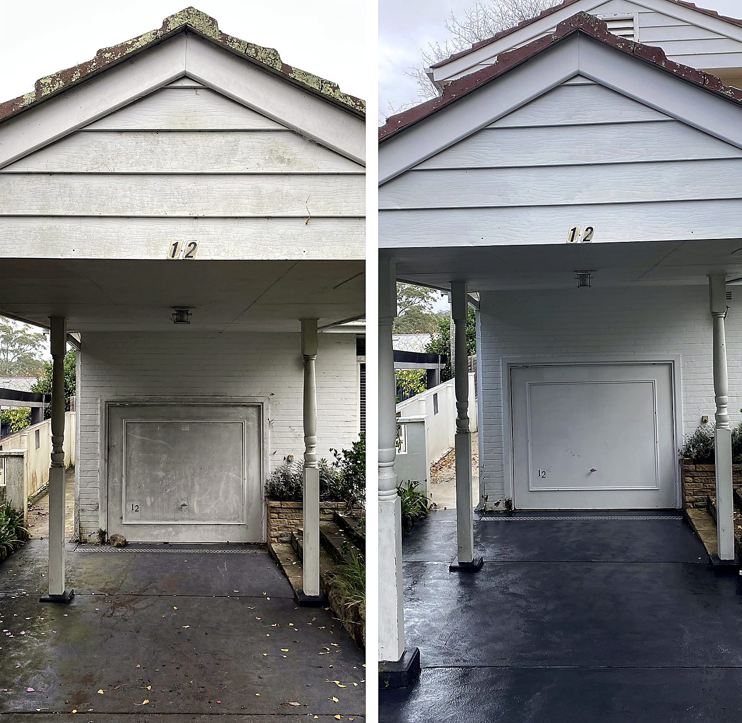 Carport — Before & After